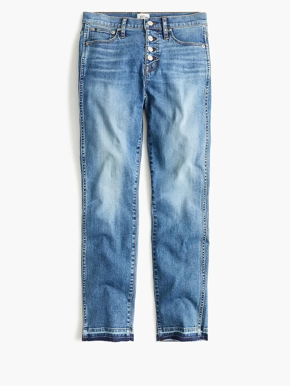 J Crew Vintage Straight Eco Jean In Sparkling Sea Wash
